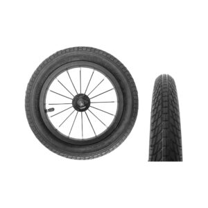 LLANTA PARA BMX 12 X,125 NEGRA