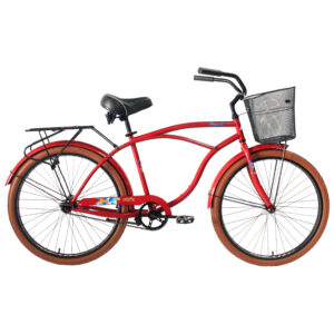 BICICLETA PLAYERA 26 FINA ROJA HOMBRE 18