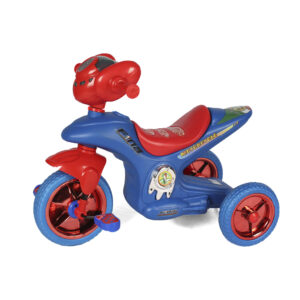 TRICICLO PLASTICO AZUL/ ROJO
