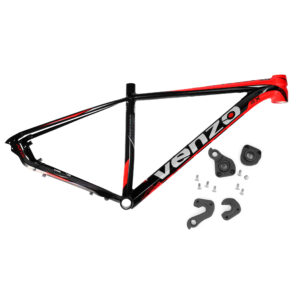 MARCO VENZO ATIX EX (29X17)NEGRO/ROJO
