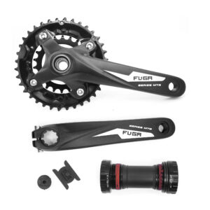 JUEGO CENTRO BIPLATO EJE HUECO ALLOY 22/36T