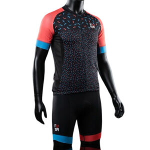 UNIFORME M F08 NEGR/CORAL/CELES XS