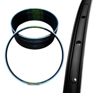 CINTA ALUMINIO 29 / 700 / GRAVEL VERDE NEGRA 32H, FRENO DISCO