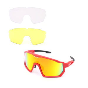 LENTES VENZO POLARIZADO CAMBIABLE (VZ-F27-018) ROJO